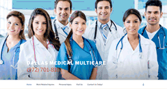 Desktop Screenshot of dallasmedicalmulticare.com